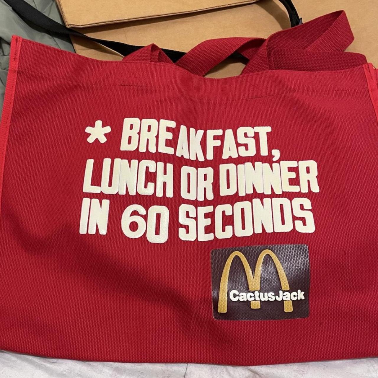 travis scott mcdonalds bag stockx