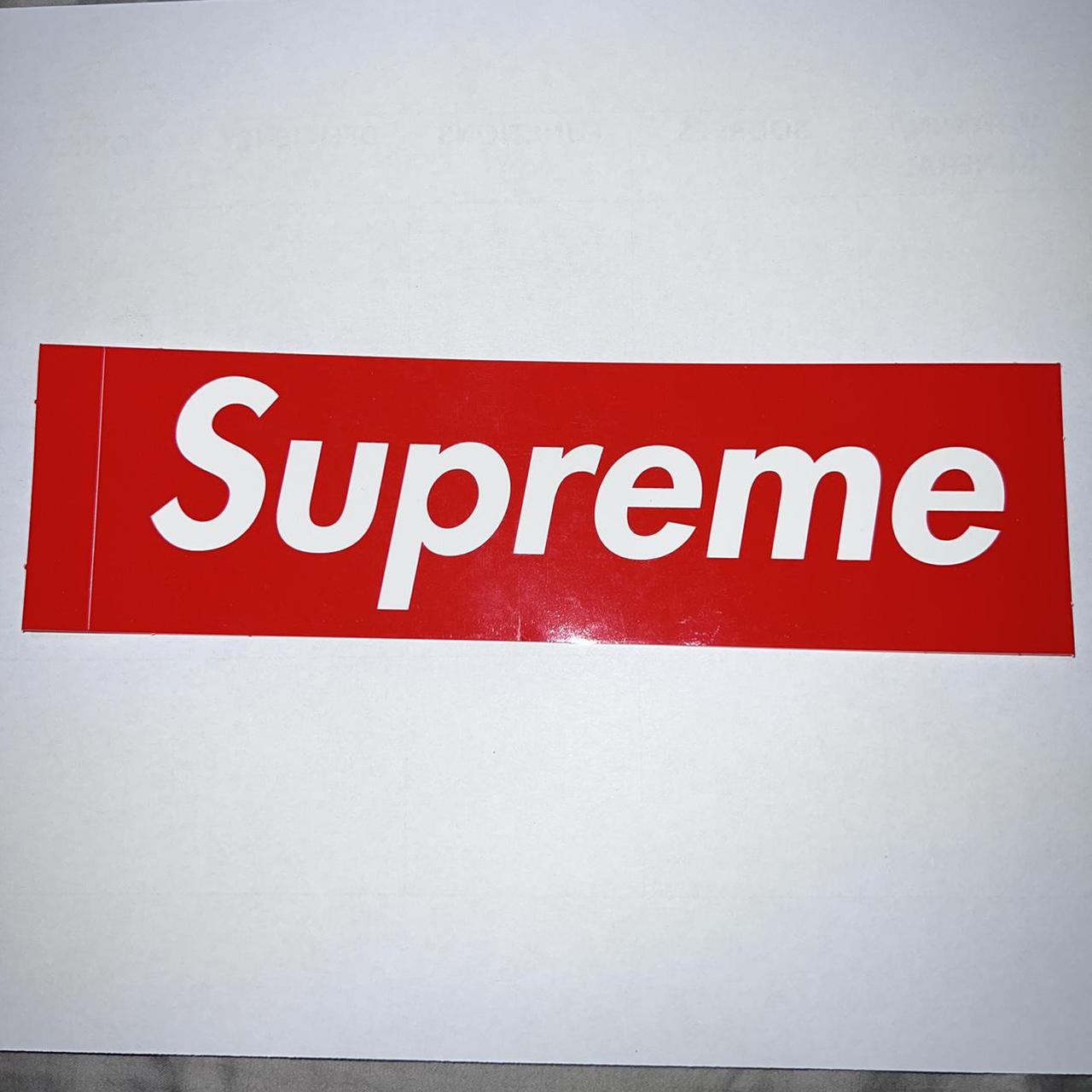 Supreme ステッカー ペンボックス Pen Box SUPREME BOX LOGO Sticker “PEN BOX”