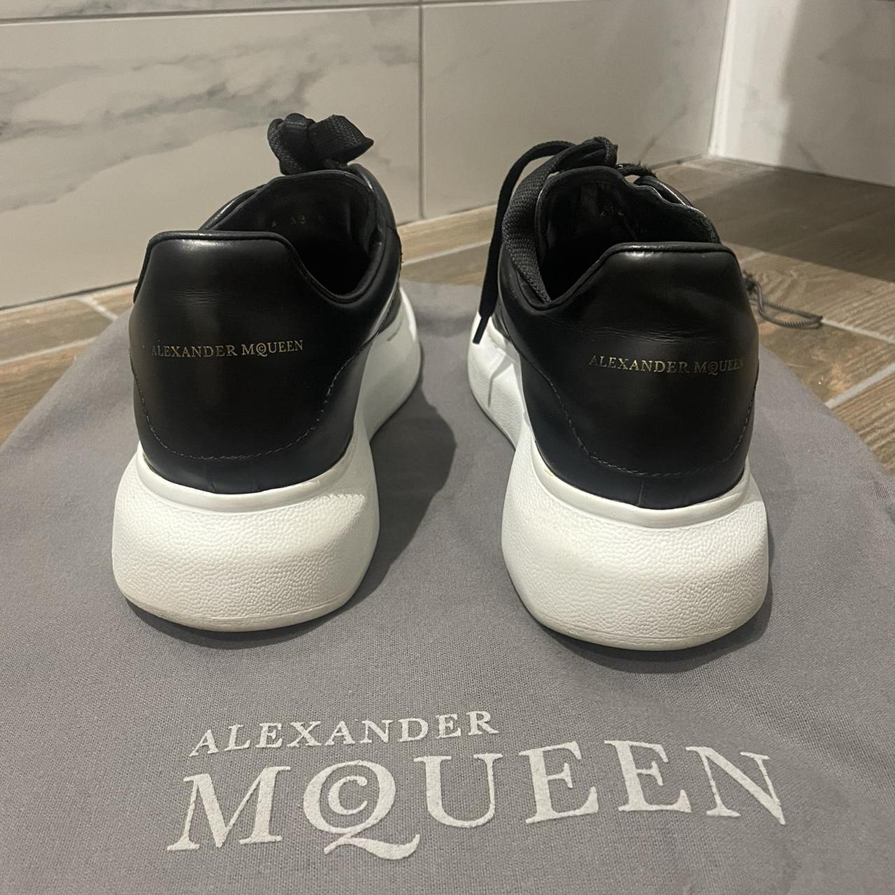 alexander mcqueen black sparkly trainers