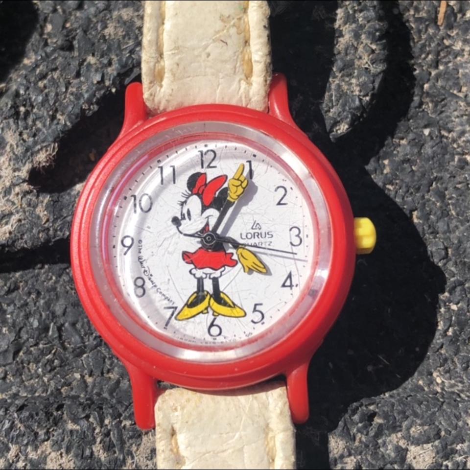 lorus minnie mouse watch