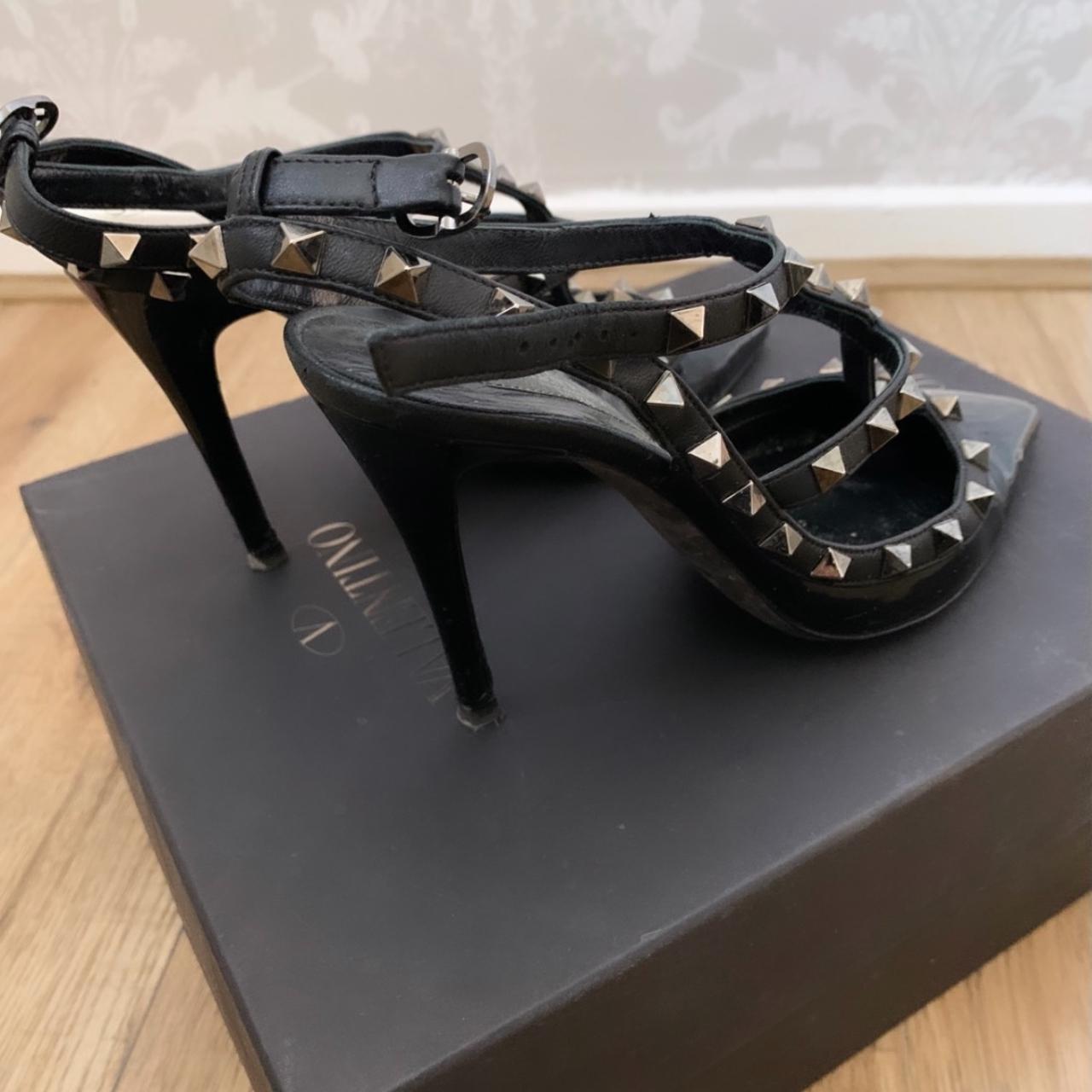 Matte black valentino outlet heels