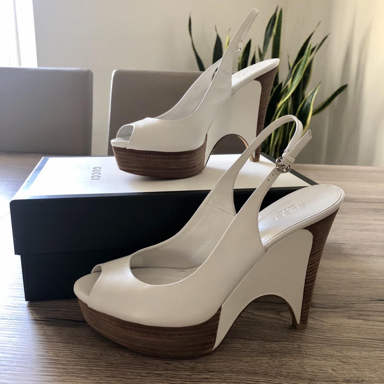 Sandals Zeppa Gucci Sandali A Zeppa Gucci?, Originali E