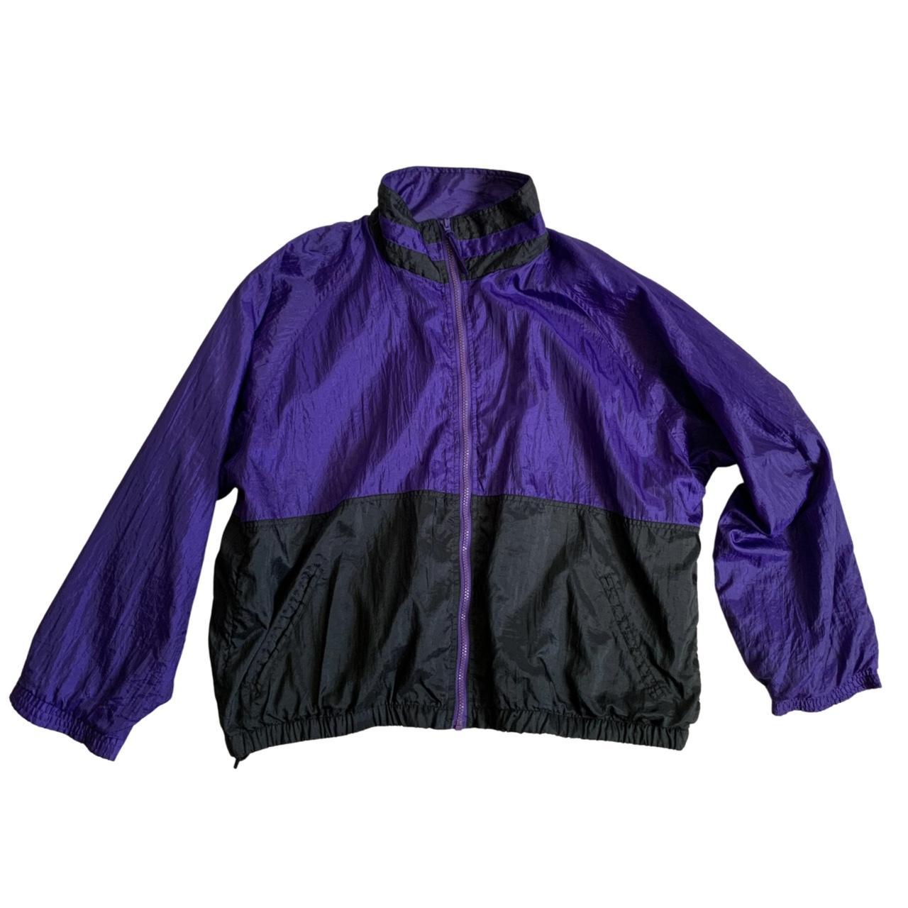 Vintage shop colorblock windbreaker