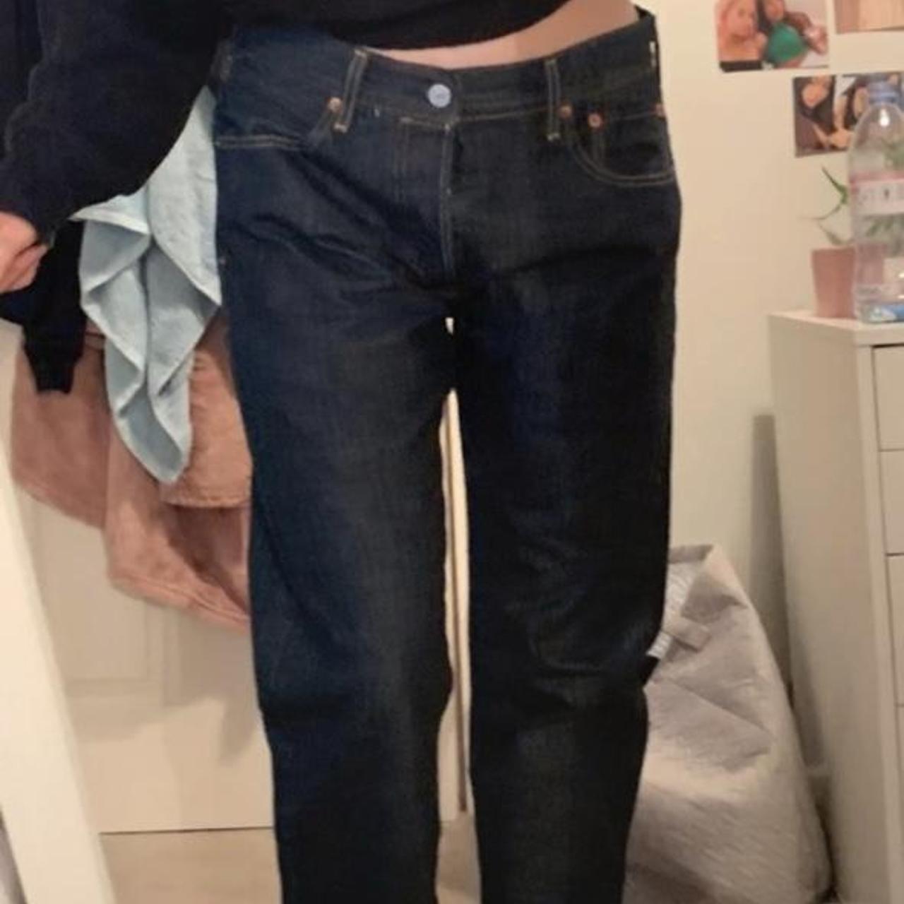 levis low waist baggy jeans