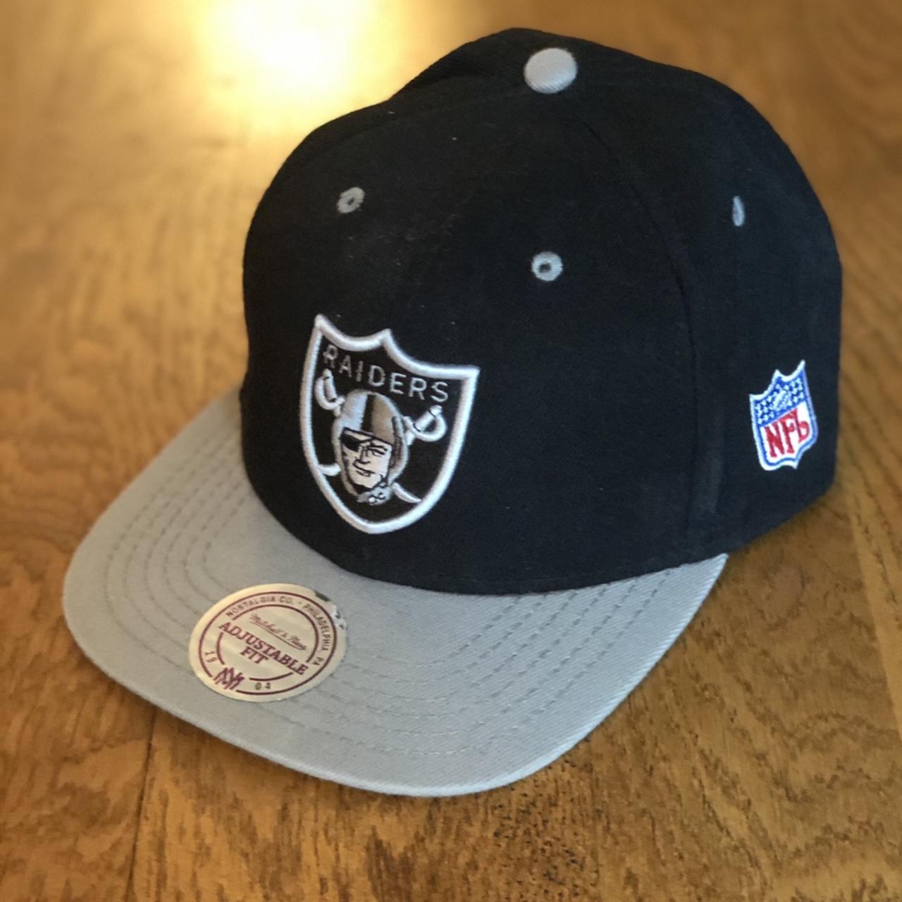 Raiders Mitchell and ness SnapBack Worn once... - Depop