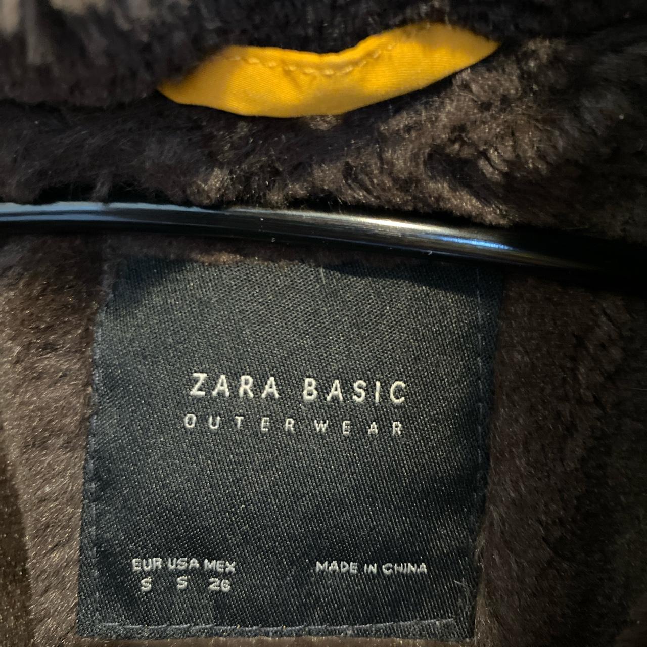 Mustard yellow Zara Puffer Coat. Size small Great... Depop