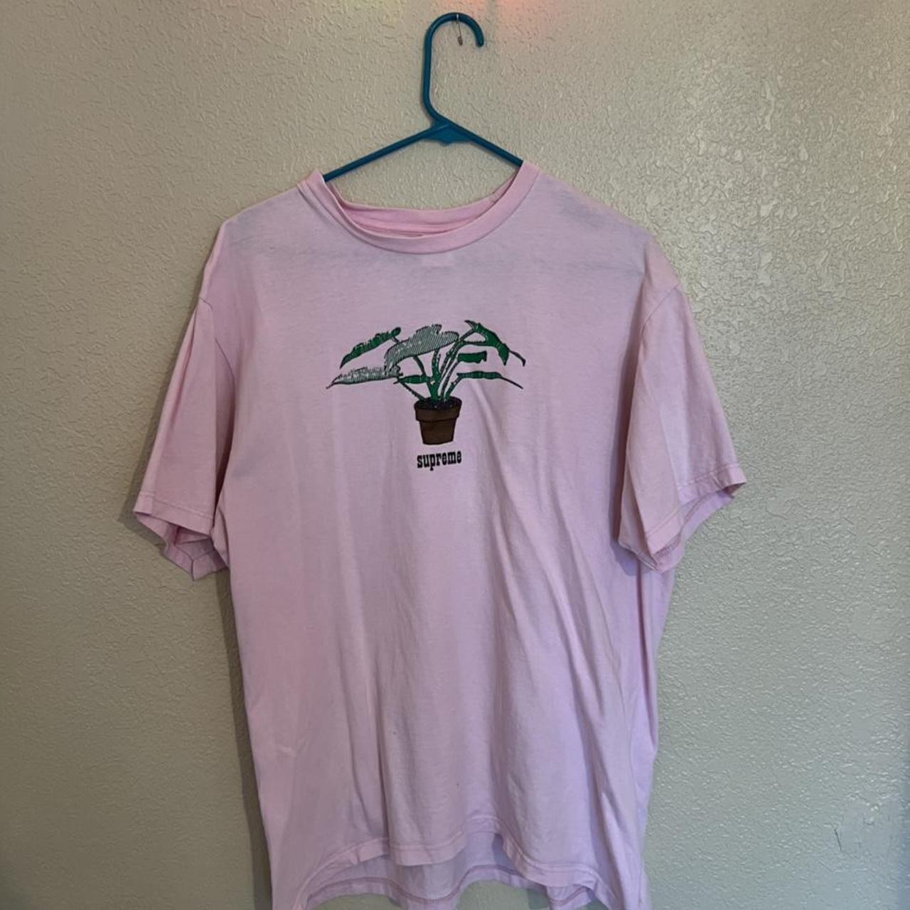 Supreme plant 2025 tee pink