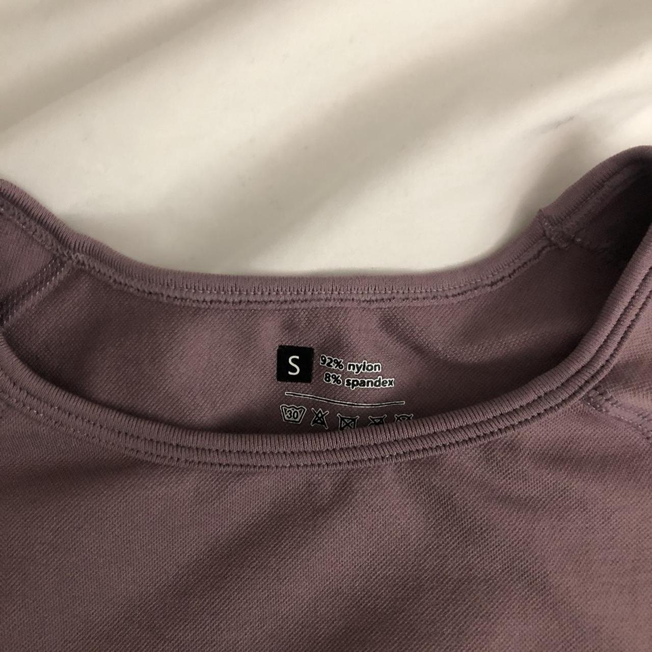 shein mauve athletic top size small #shein - Depop