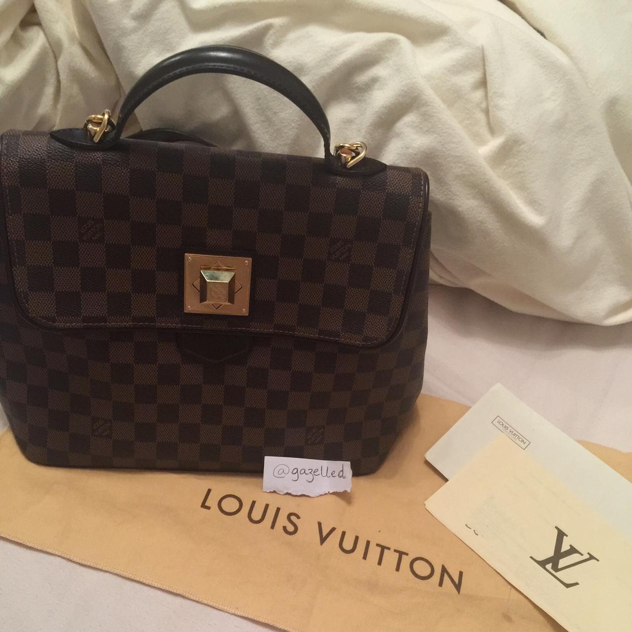 Louis Vuitton Bergamo MM Handbag, Damier Ebene Details .:   * 100% AUTHENTIC GOODS - 100% WORRY-FREE * is Largest  Online Store and Retail Outlet in Australia to BUY, SELL, CONSIGN Pre-Owned