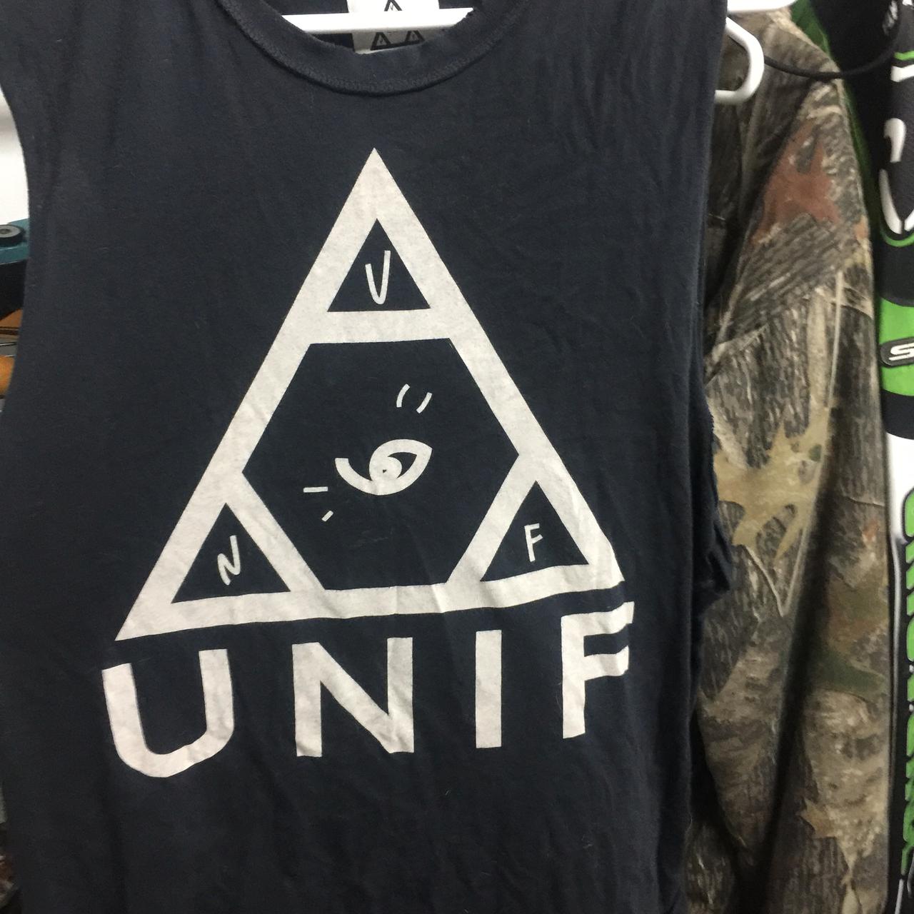 UNIF logo muscle tee Rare, early UNIF run unif... Depop