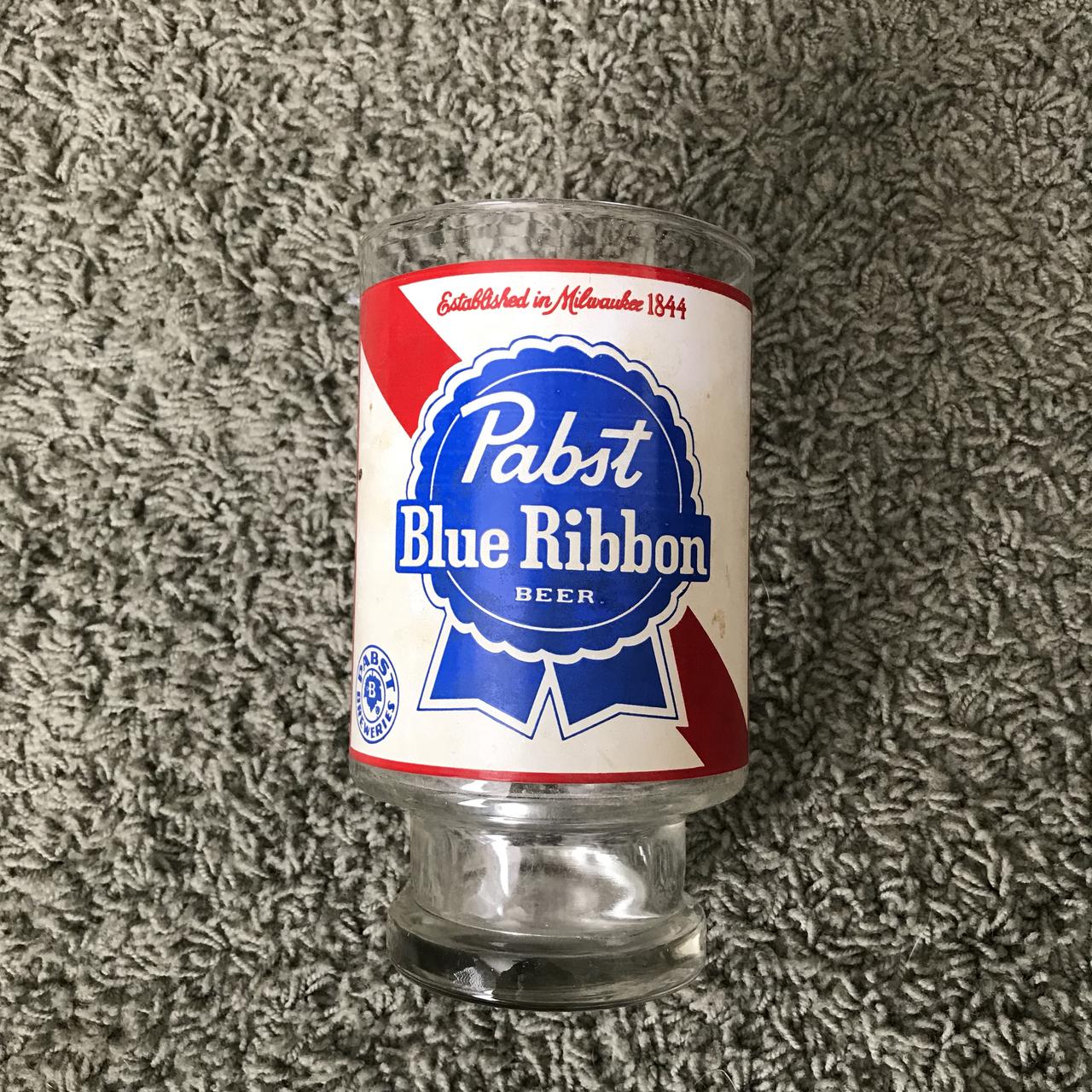 Vintage Pabst Blue Ribbon Beer #PBR cup! I used this... - Depop
