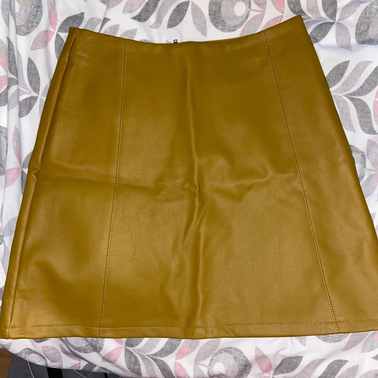 Mustard skirt primark best sale