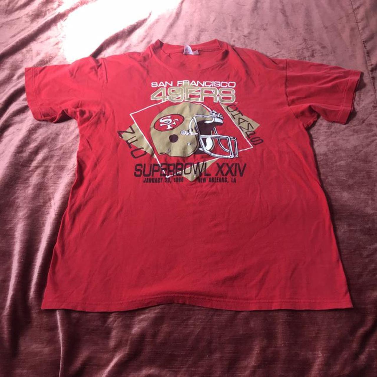 VINTAGE 1990s SAN FRANSICO 49ERS SUPER BOWL - Depop