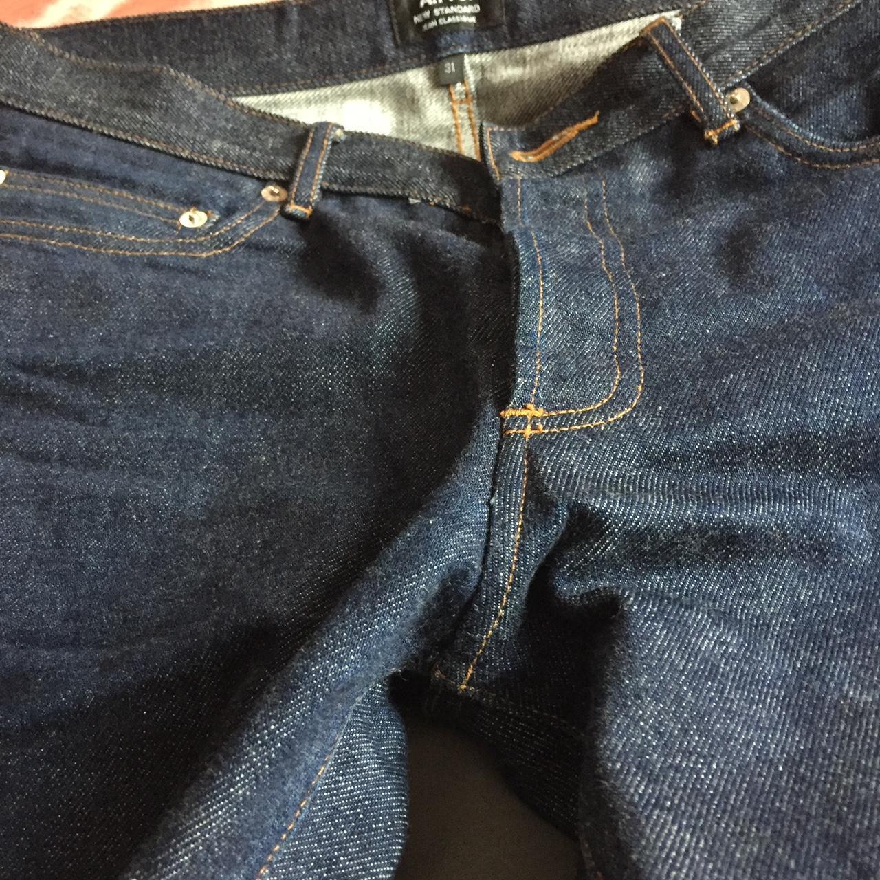 Apc new standard selvedge jeans Slim straight... Depop
