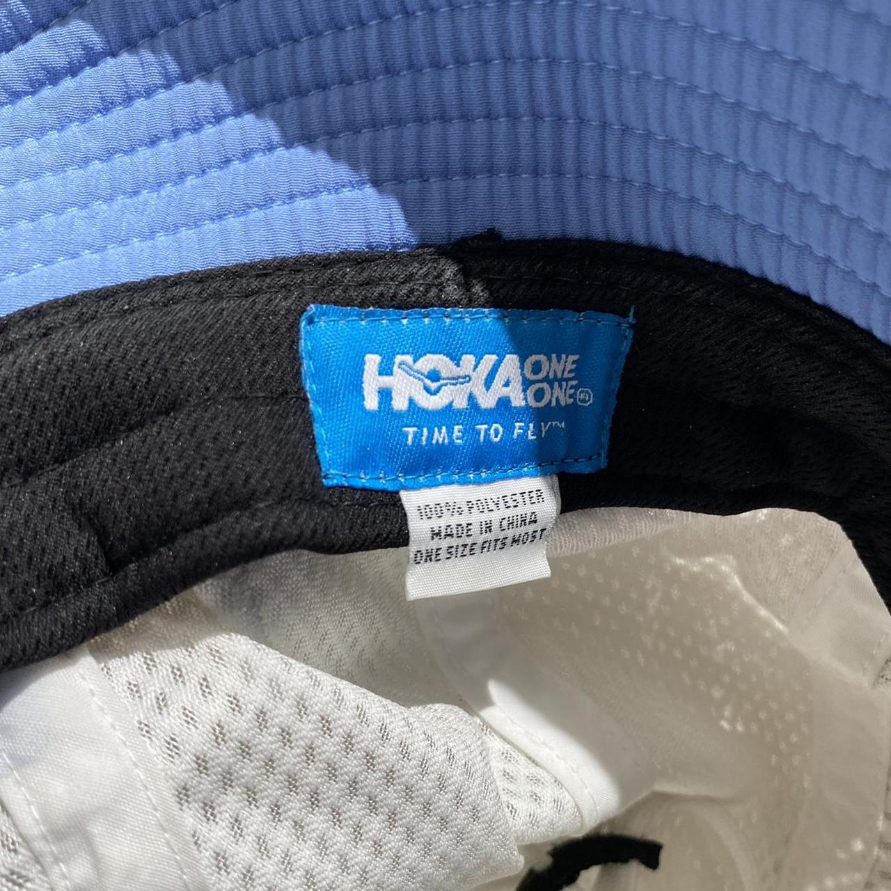 Hoka bucket hat made for running Adjustable strap in... Depop