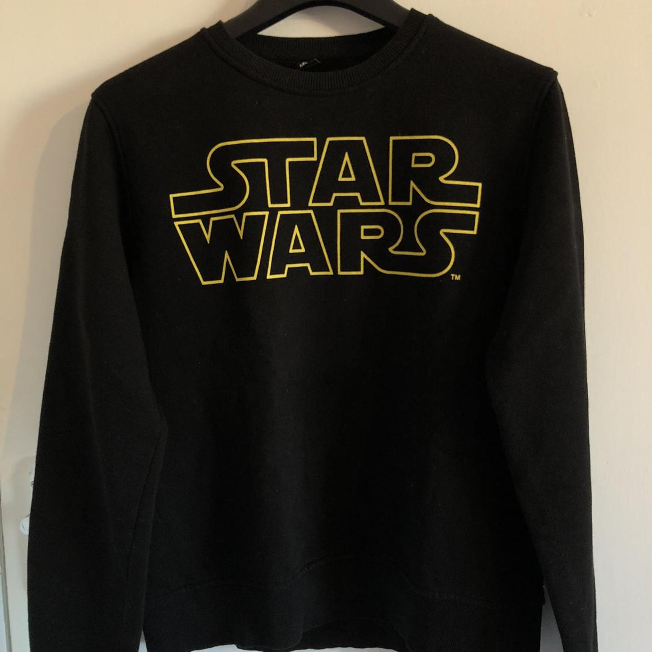 Women's Black and Yellow Sweatshirt