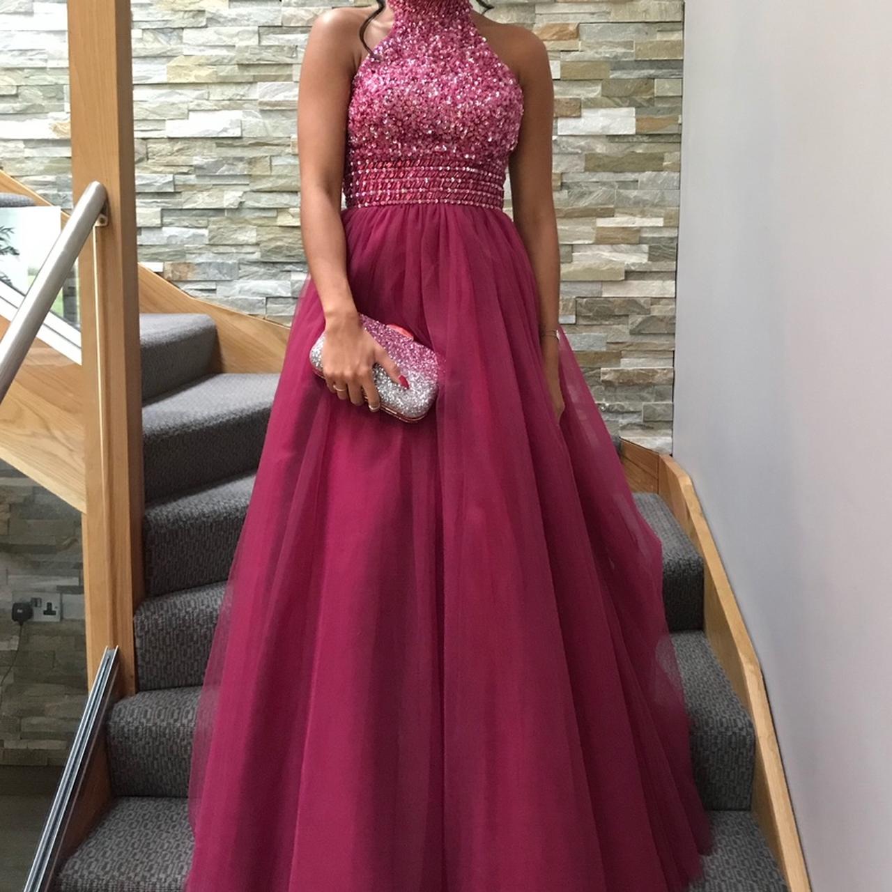 Halo Ball Gown Prom Dresses