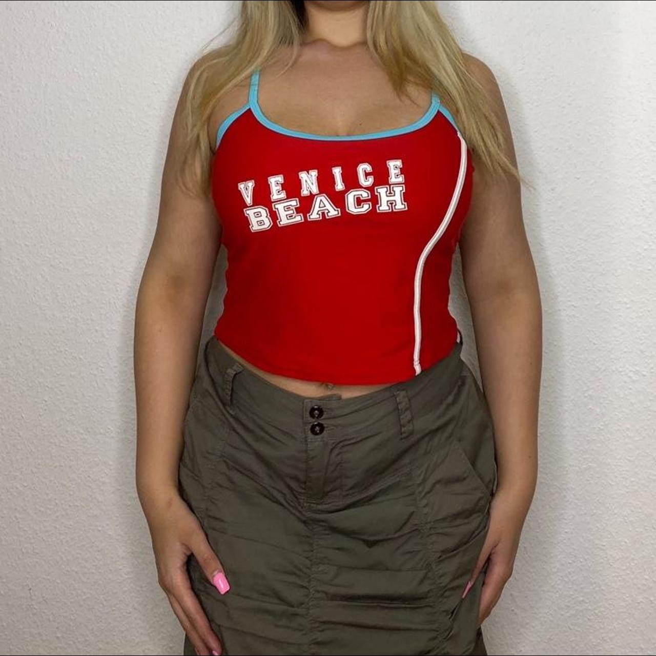 Venice Beach Swimwear sporty bikini crop top Size... Depop