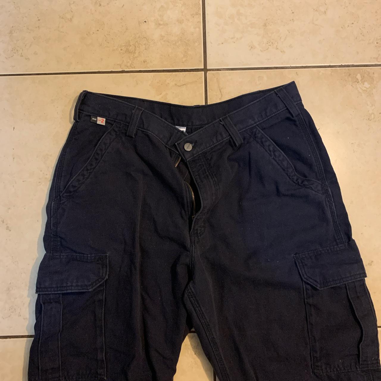 Vintage carhartt cargo cat 2 fire resistant workers... Depop