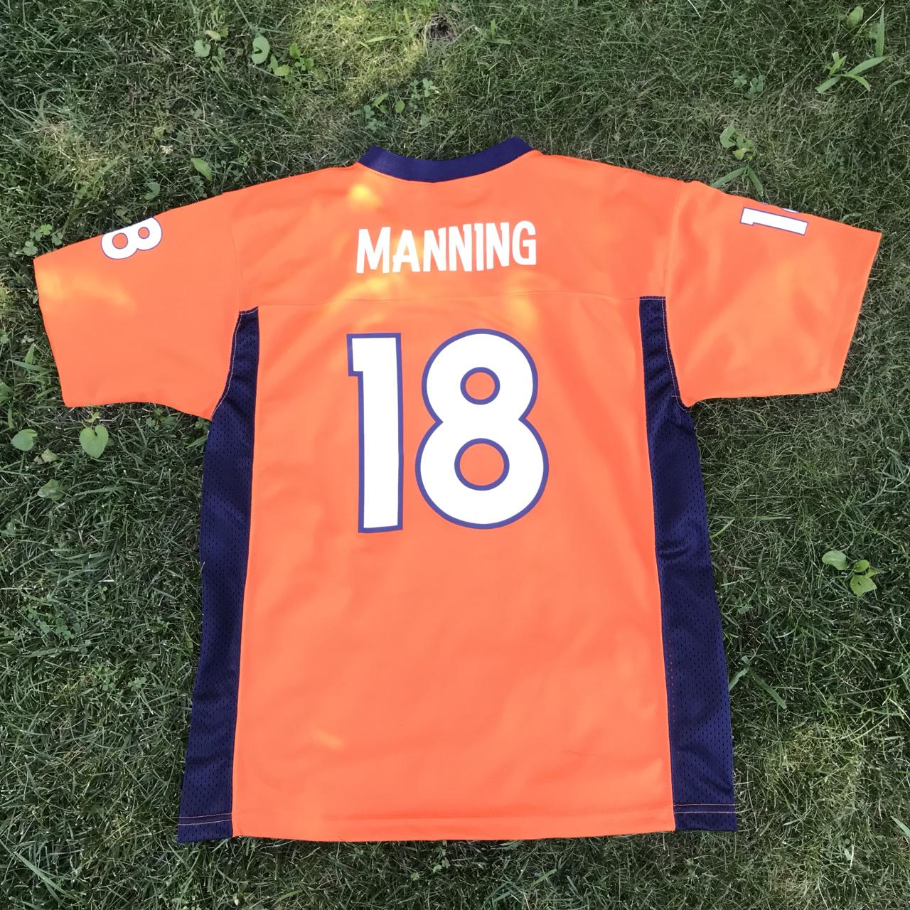 NFL Denver Broncos Peyton Manning Jersey T-Shirt - Depop