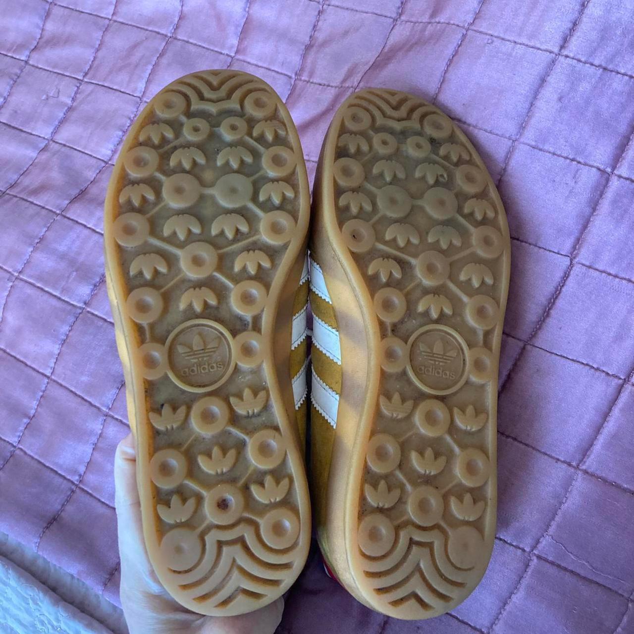 ADIDAS GAZELLES Mustard (yellow) Suade!! Size 6!!!... Depop