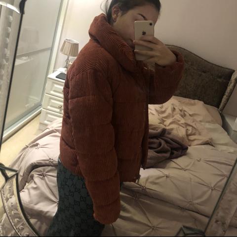 Primark cord puffer on sale jacket