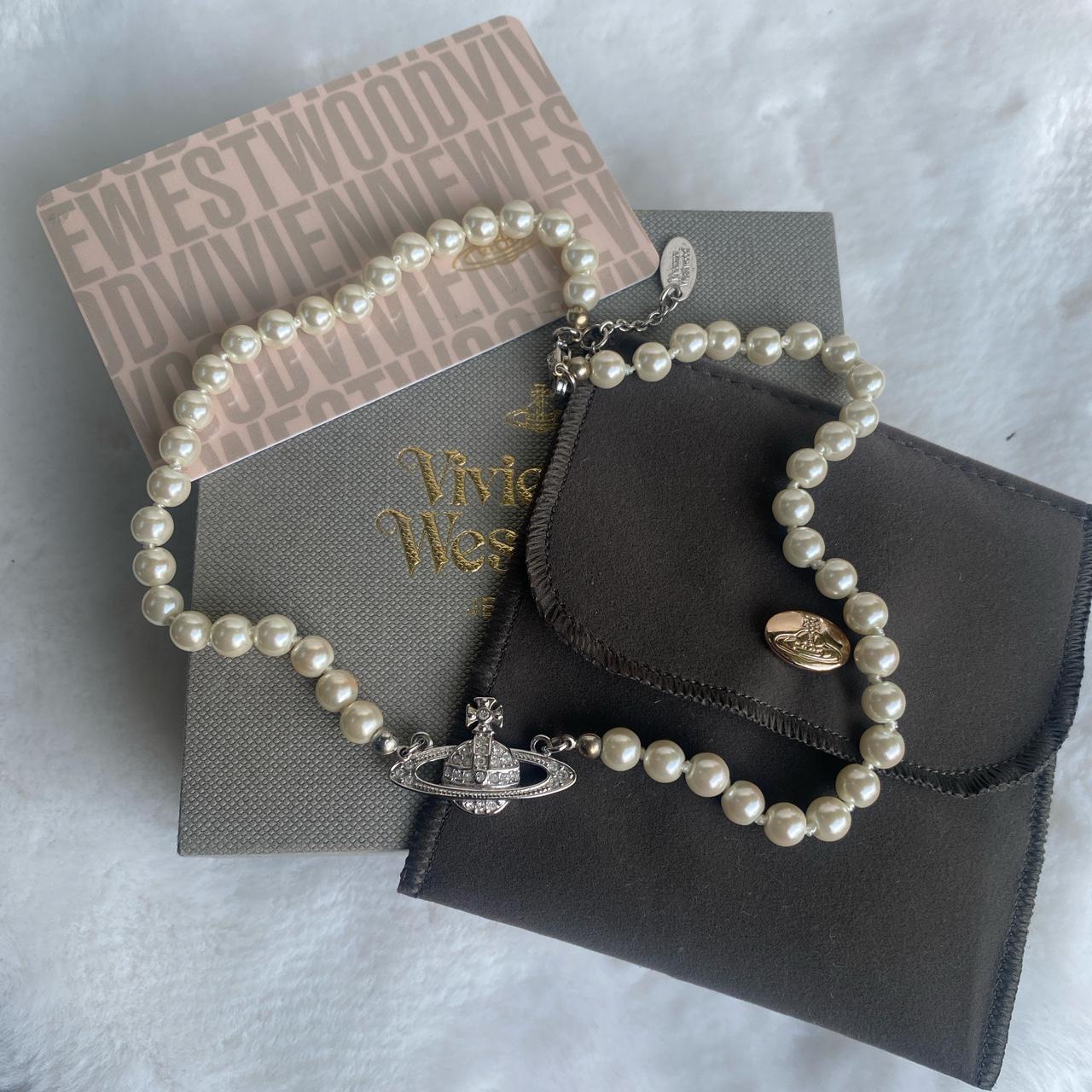 Vivienne westwood deals pearl choker depop