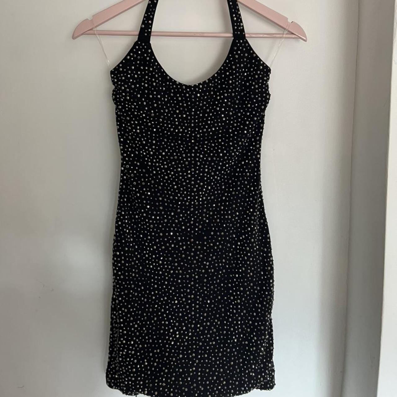 Ohpolly black sparkle dress only worn a couple of - Depop