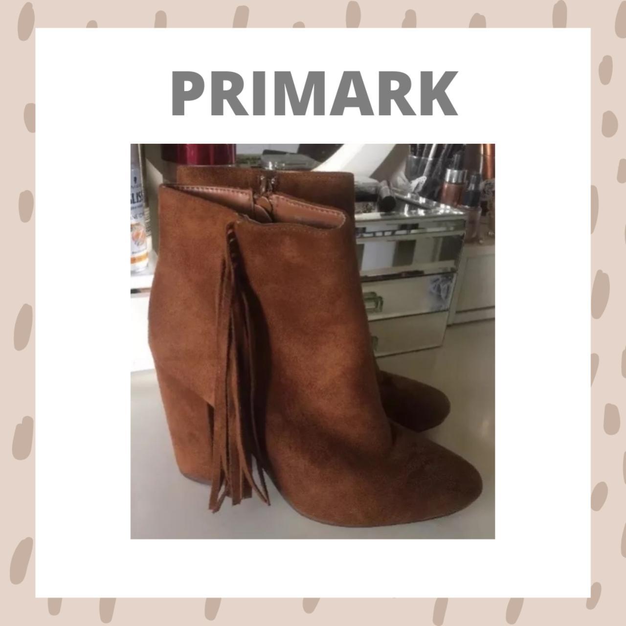 primark fringed ankle boots