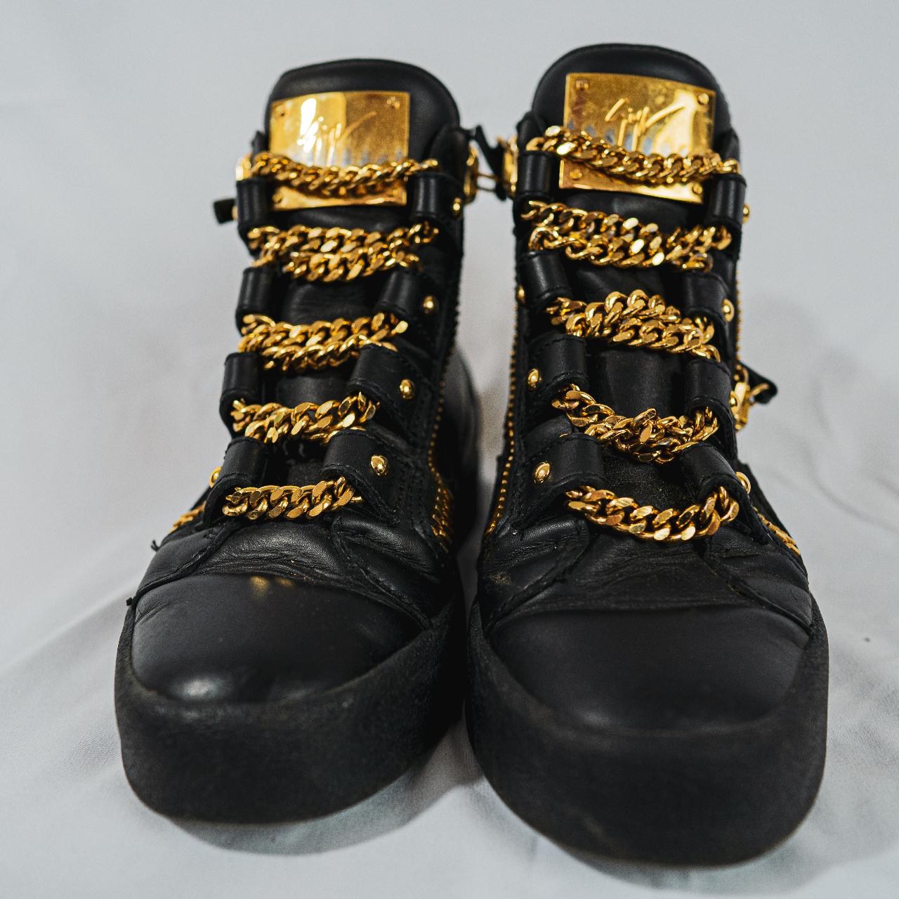 GIUSEPPE ZANOTTI GOLD CHAIN LACE