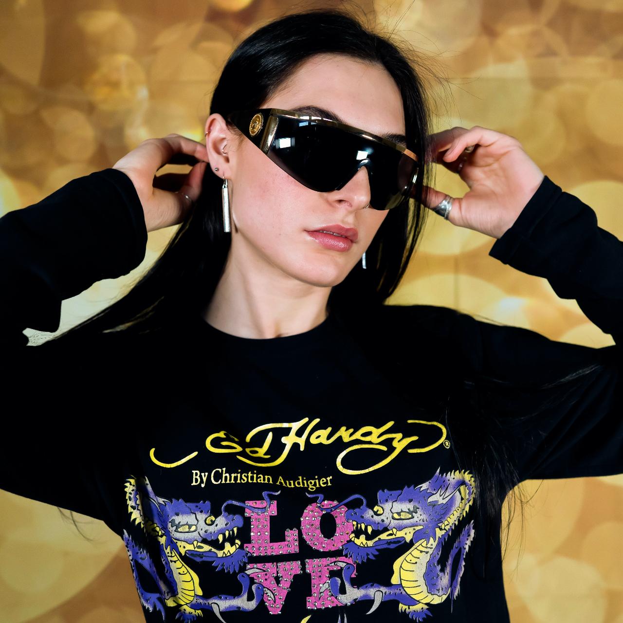 versace sunglasses with swarovski crystals