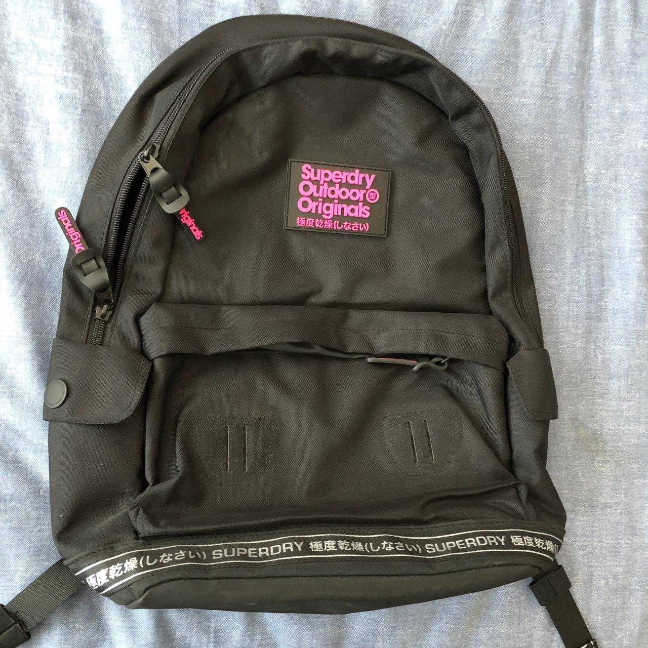 superdry backpack pink