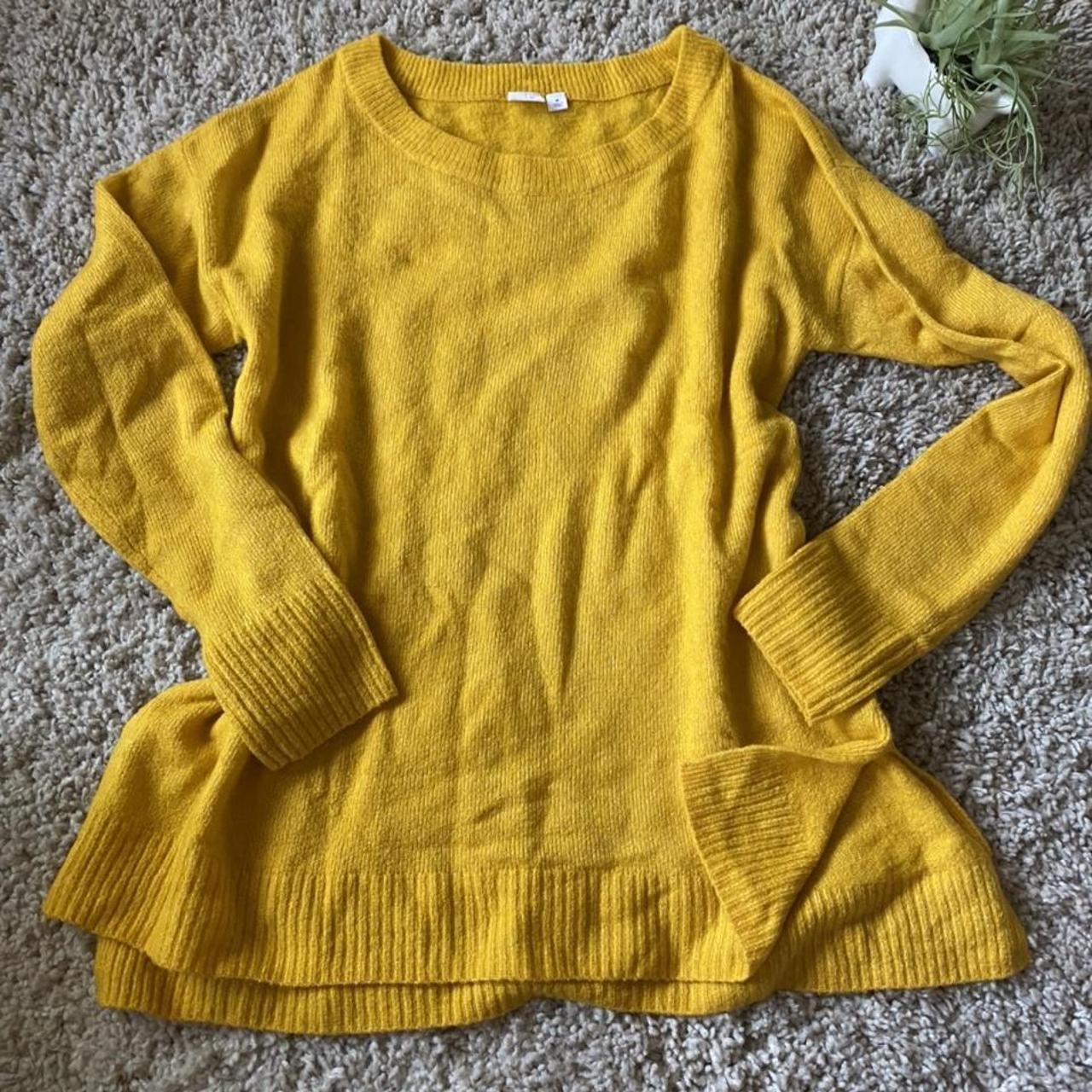 Gap Women's Yellow Sweatshirt (3)