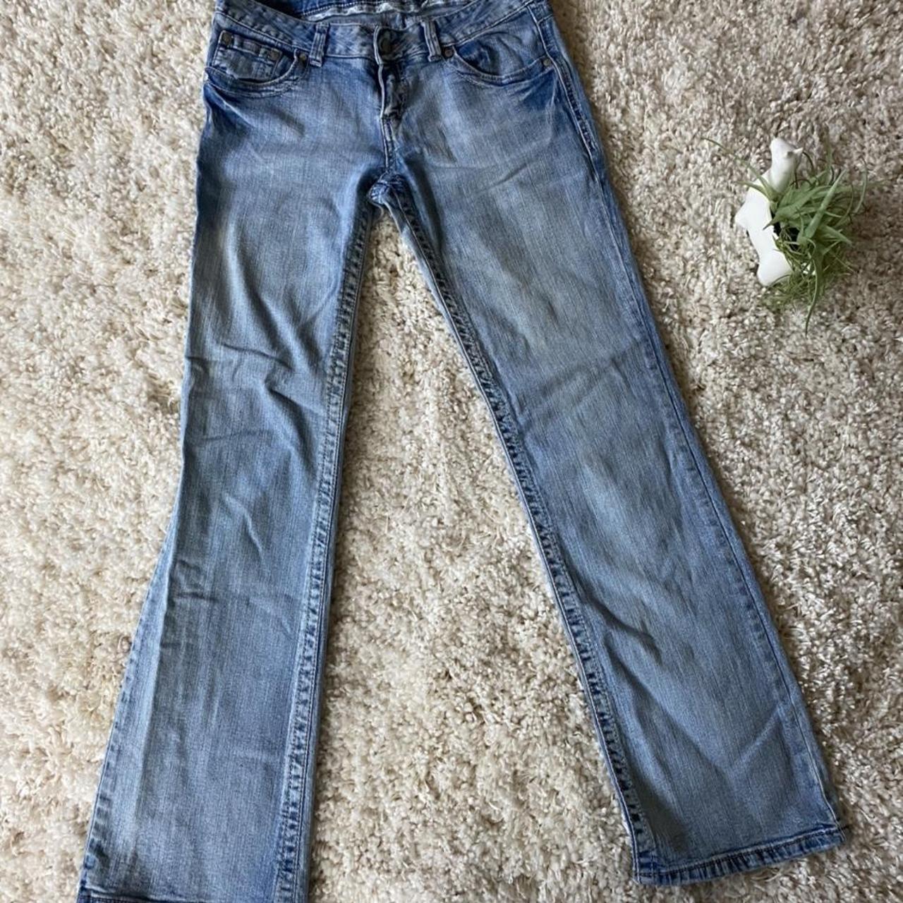 Reign Women's Blue Jeans | Depop