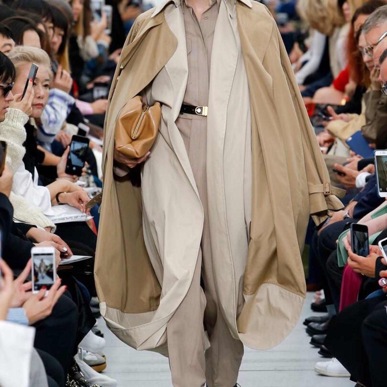 CELINE ICONIC MAP TRENCH IN SILK New with tag Not | Depop