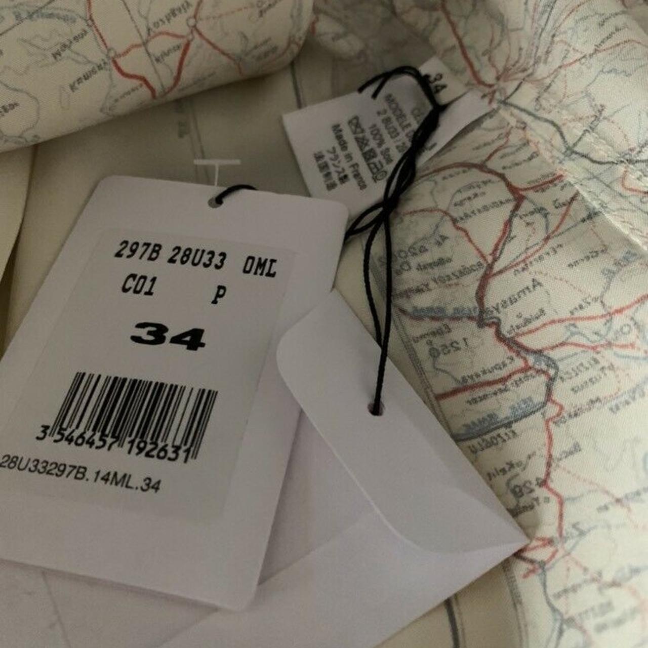 CELINE ICONIC MAP TRENCH IN SILK New with tag Not | Depop