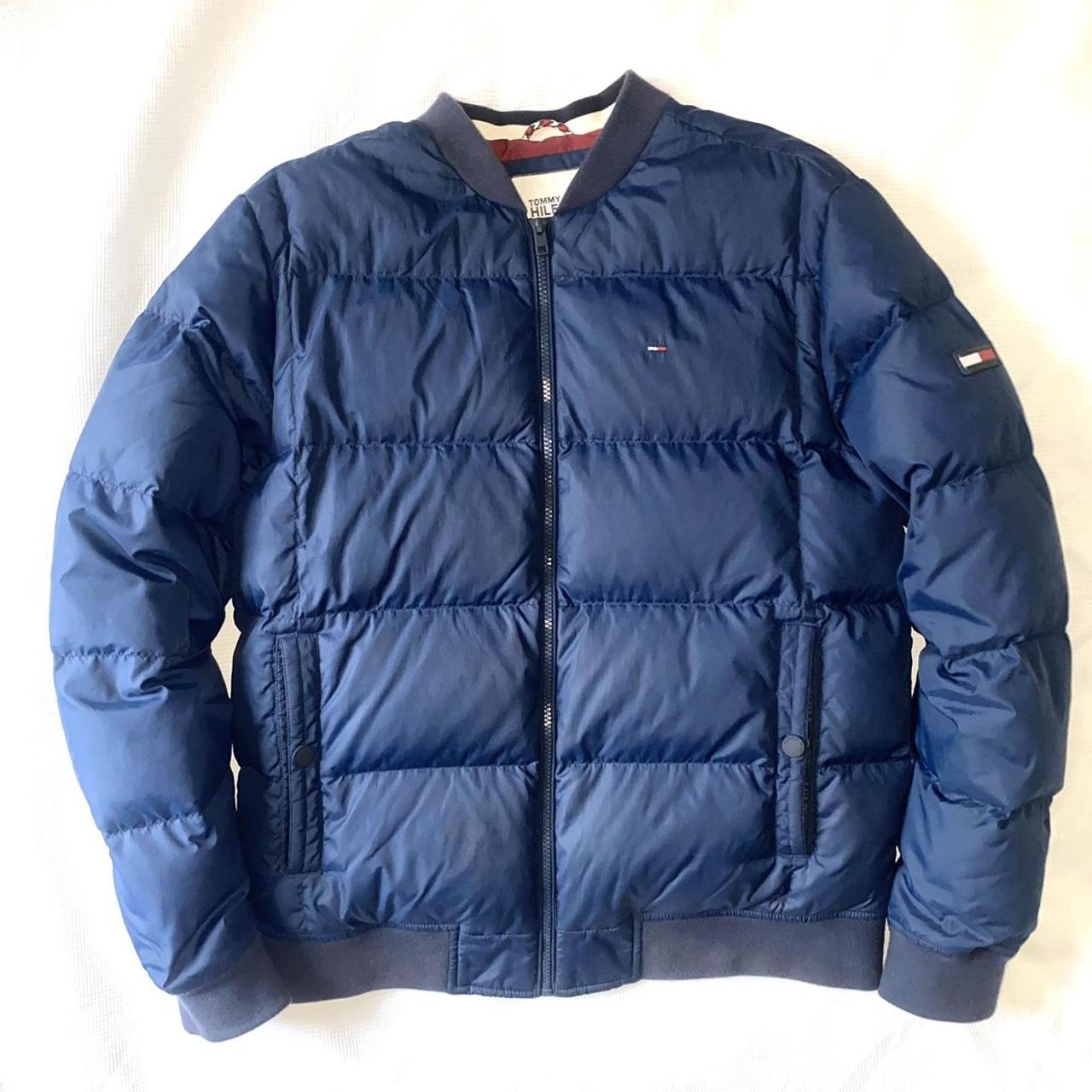 Tommy Hilfiger Men's Navy Jacket | Depop