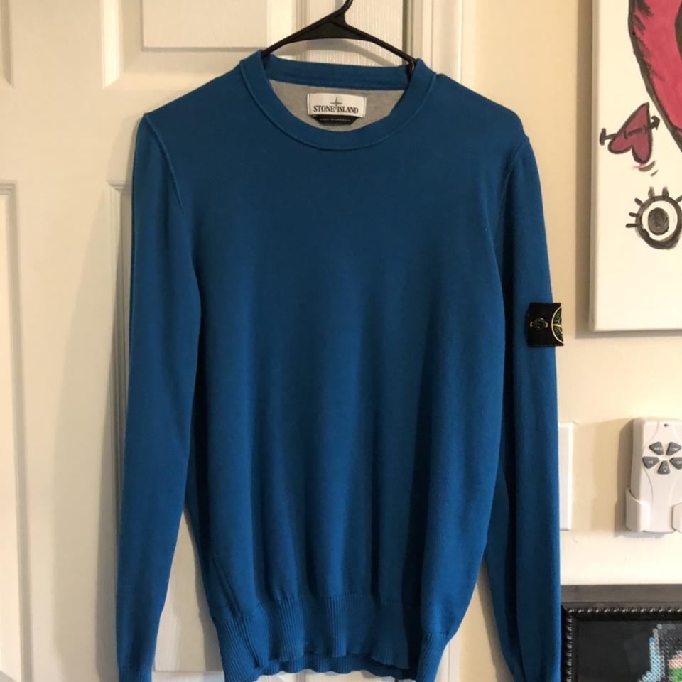 stone island jumper depop