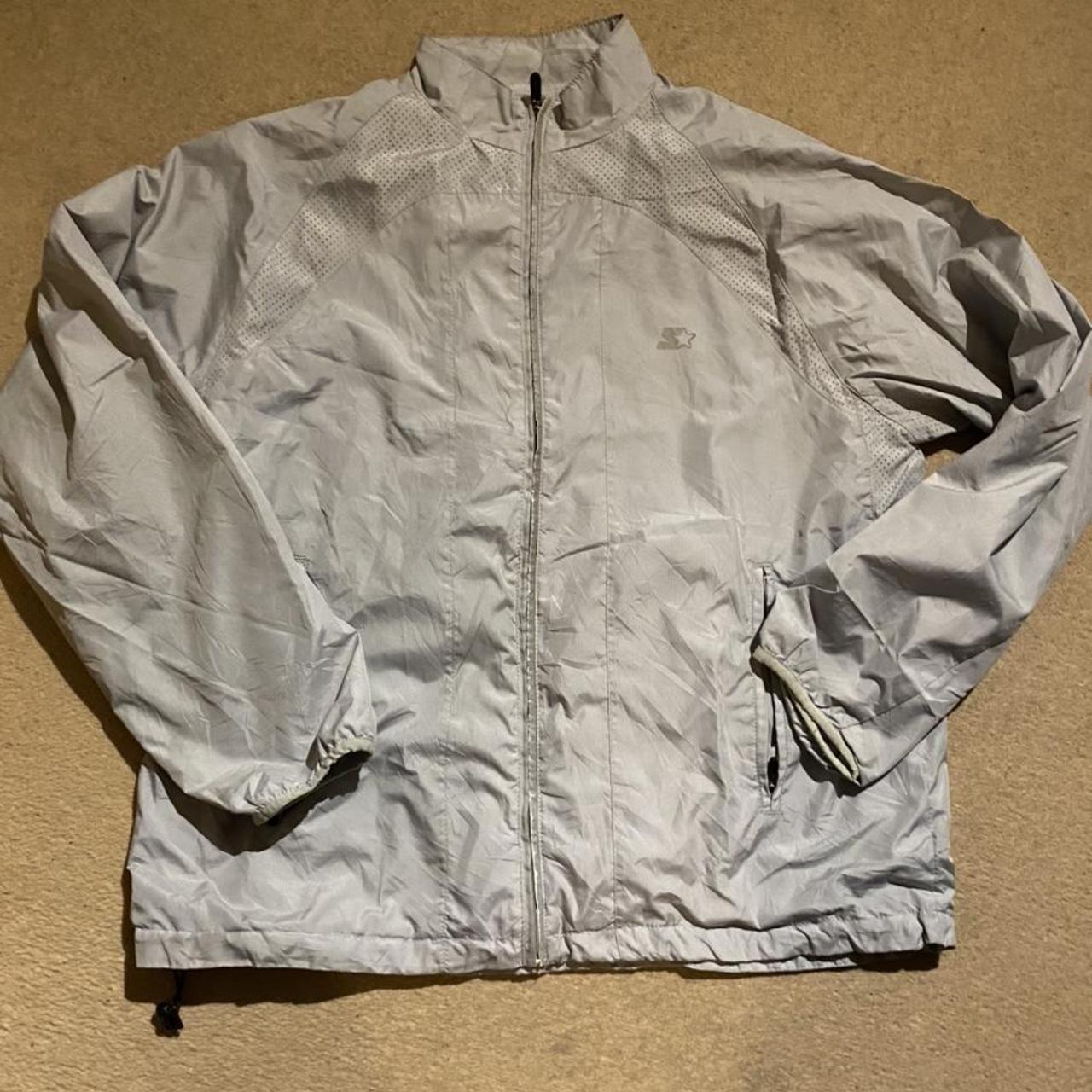 Starter Men's Grey Jacket | Depop