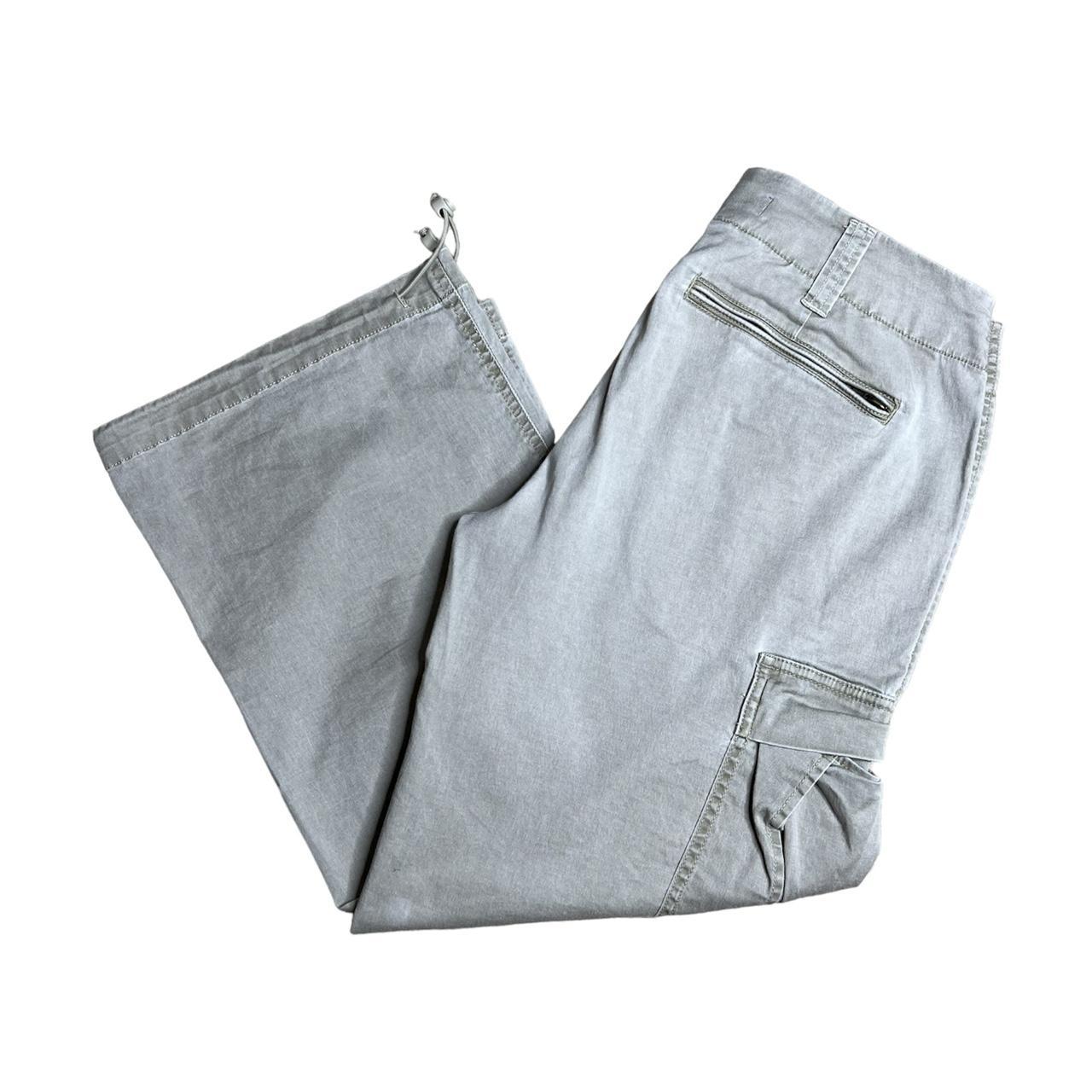 vintage express cargo pants low rise size 5/6 15"... Depop