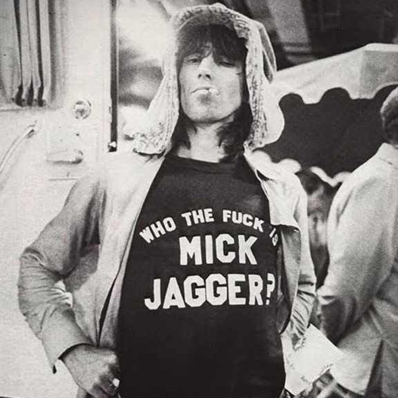 Who the fuck is Mick Jagger ポスター WHO THE FUCK IS MICK JAGGER - a top worn by Rolling | Depop