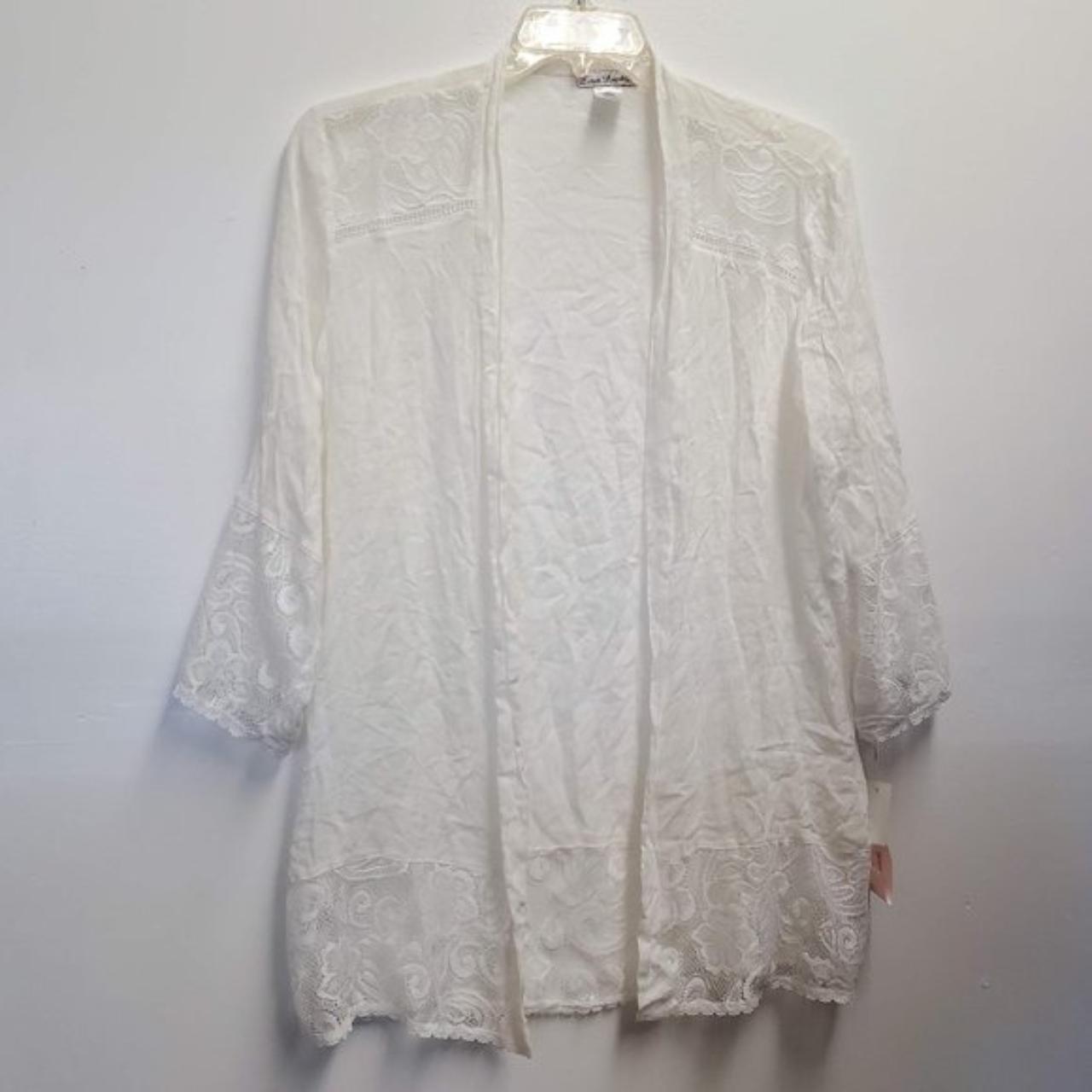 Linea Donatella Women's White Robe