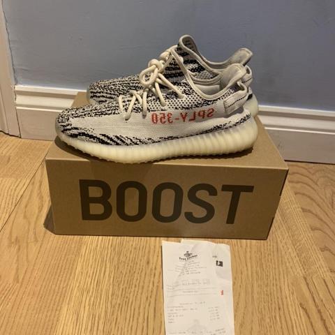 zebra yeezy size 5.5
