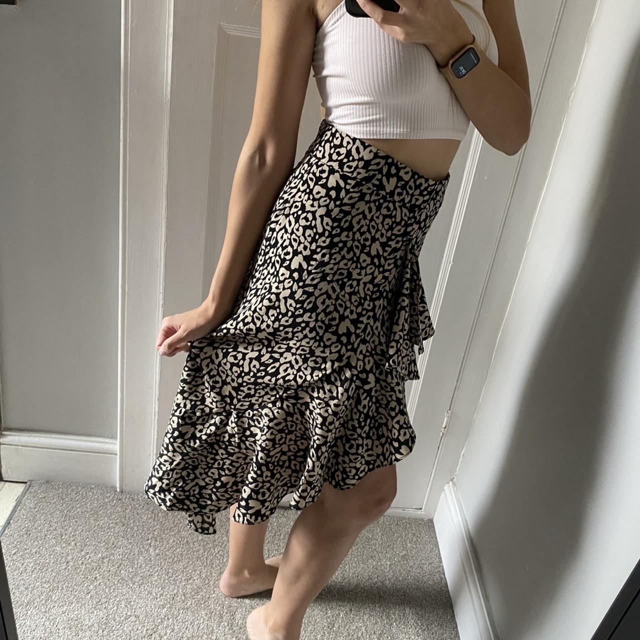 Leopard print discount skirt nasty gal