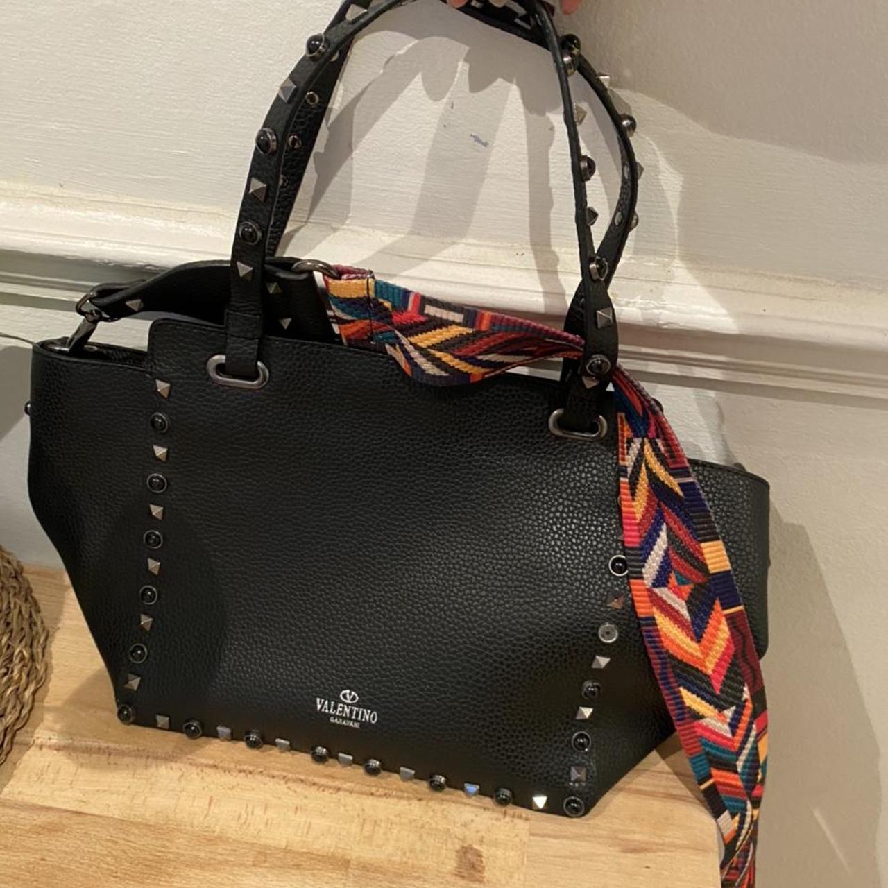 valentino guitar strap purse