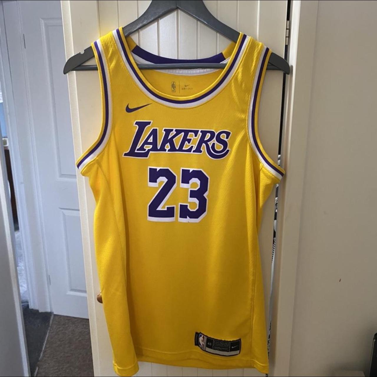 LeBron James Lakers Jersey Size 44- Men's adult - Depop