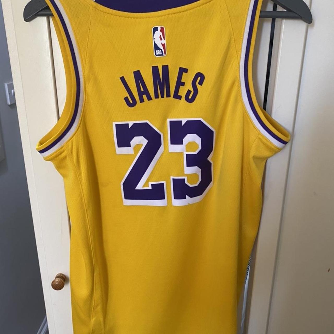 LeBron James Lakers Jersey Size 44- Men's adult - Depop