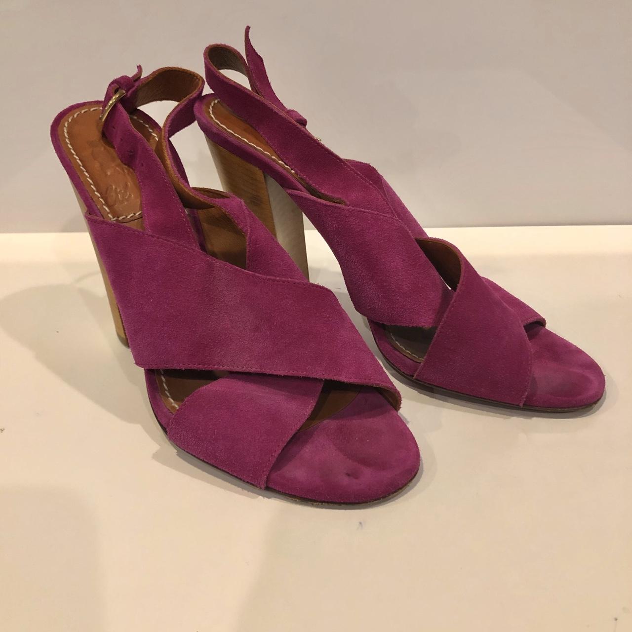 Lanvin Women's Purple and Pink Sandals