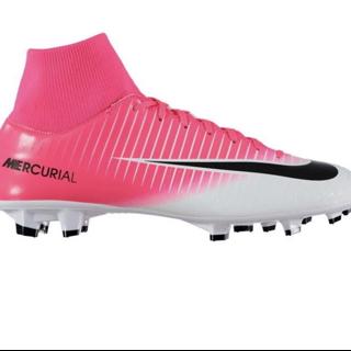 pink football sock boots