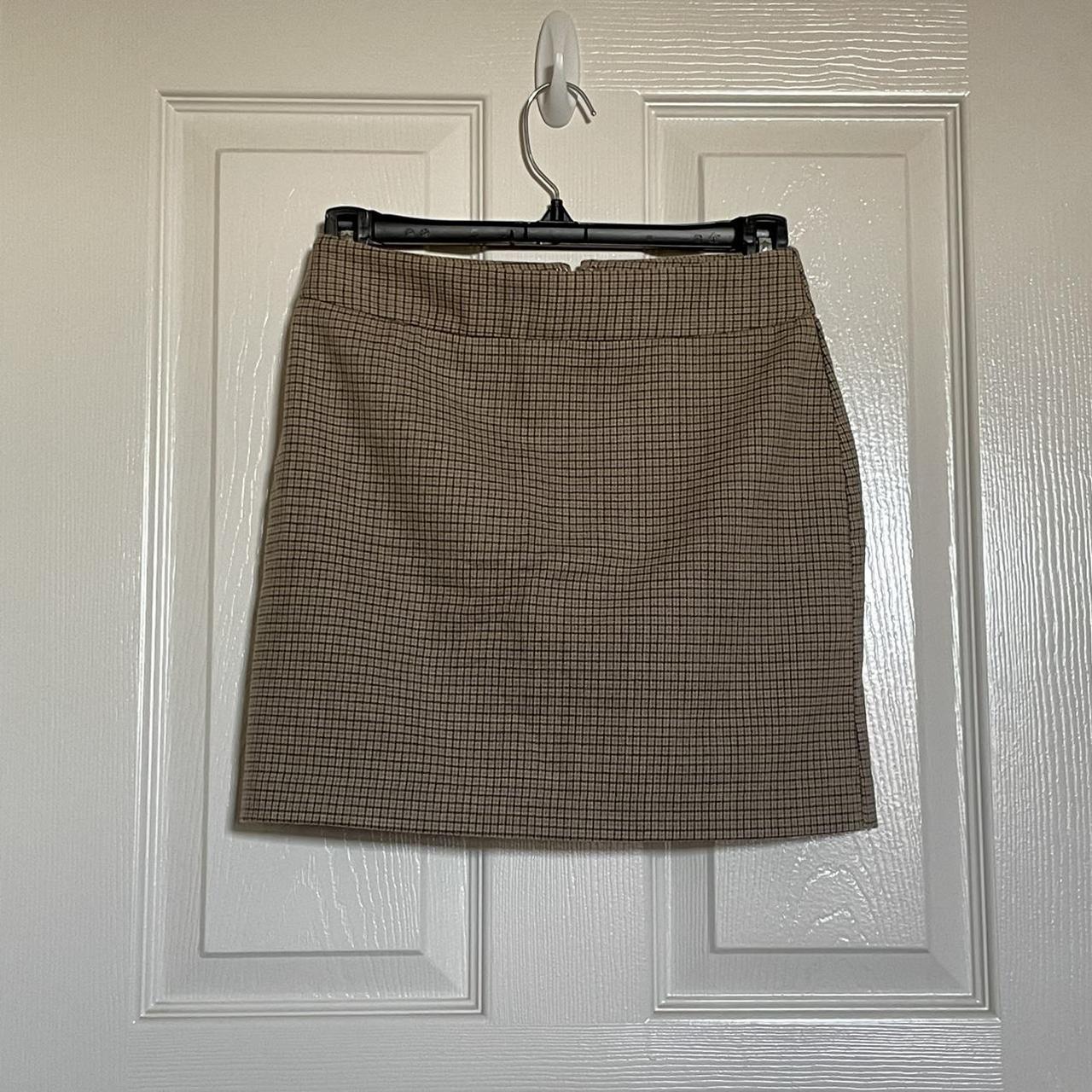 Women's Tan and Brown Skirt | Depop